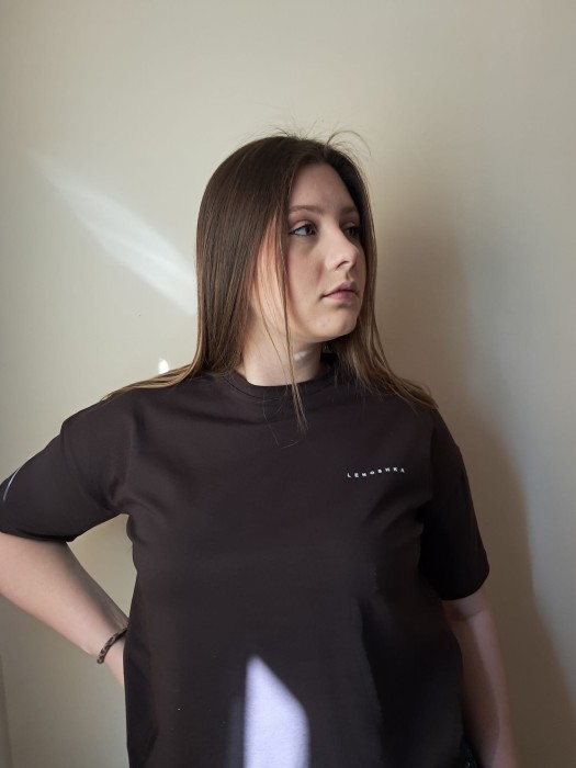T-shirt Lenoshka brązowy (6).jpg