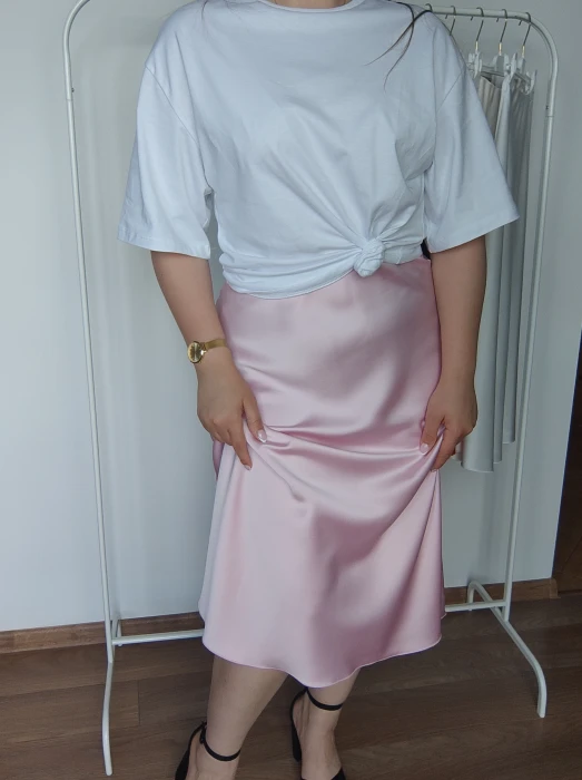 Spódnica Lukrecja różowa UNI