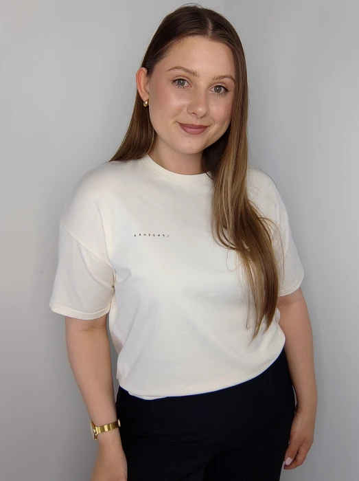 T-shirt Lenoshka śmietankowy UNI