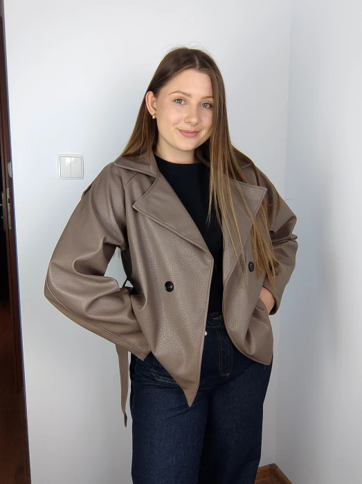 Mini trencz Inez cappucino UNI